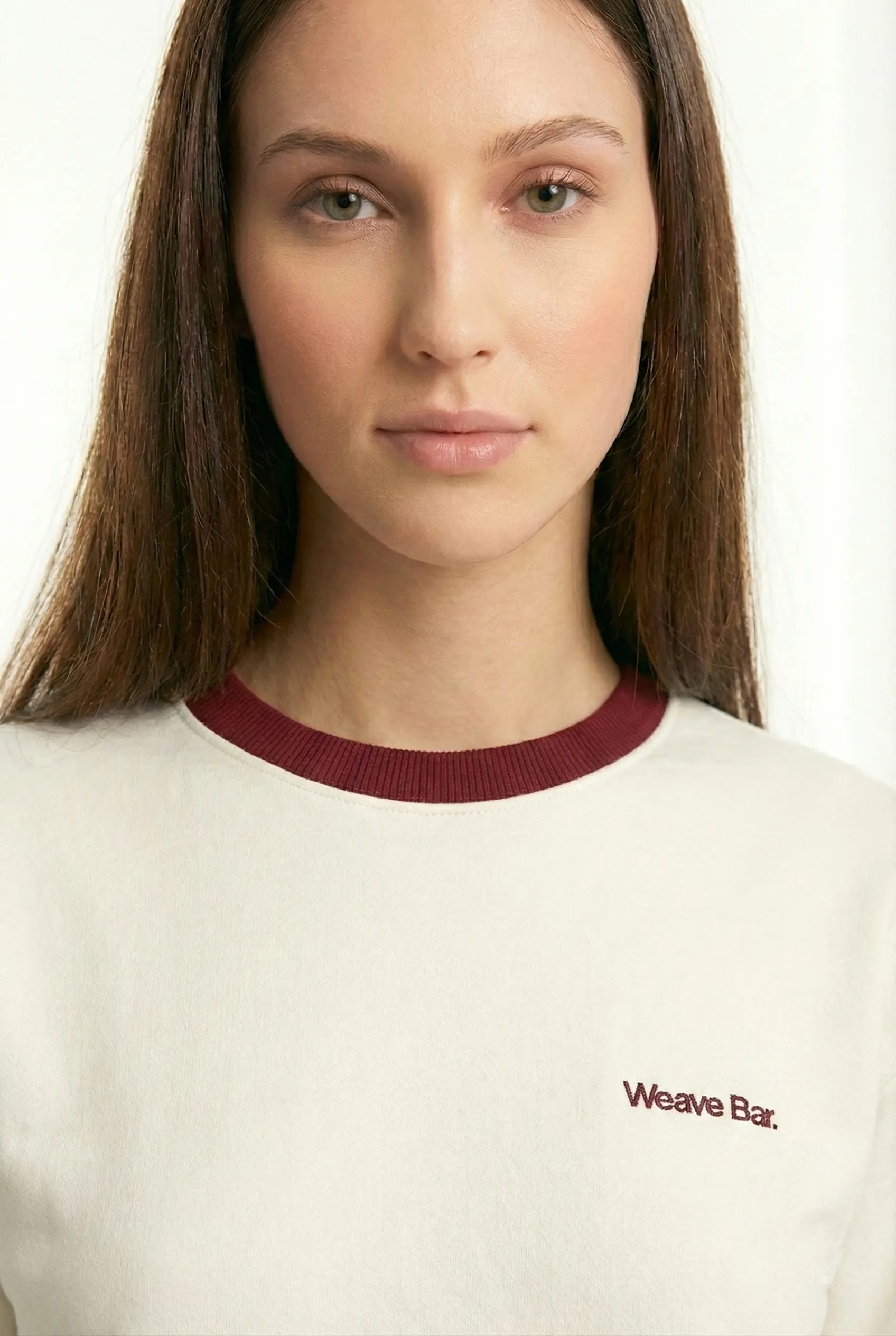 WeaveBar Oversize Sweatshirt Ekru