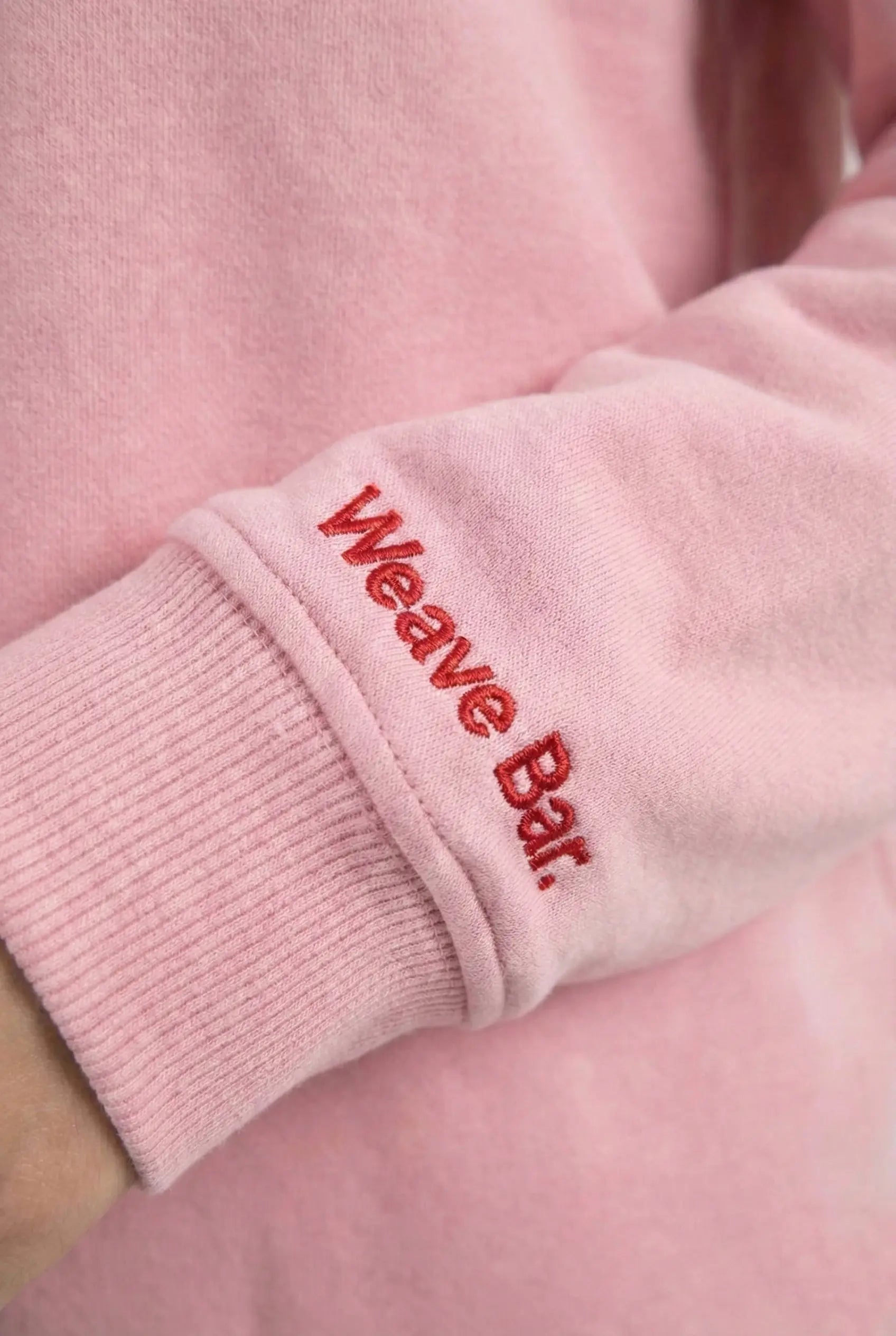 Waves of Life Sweatshirt Pembe