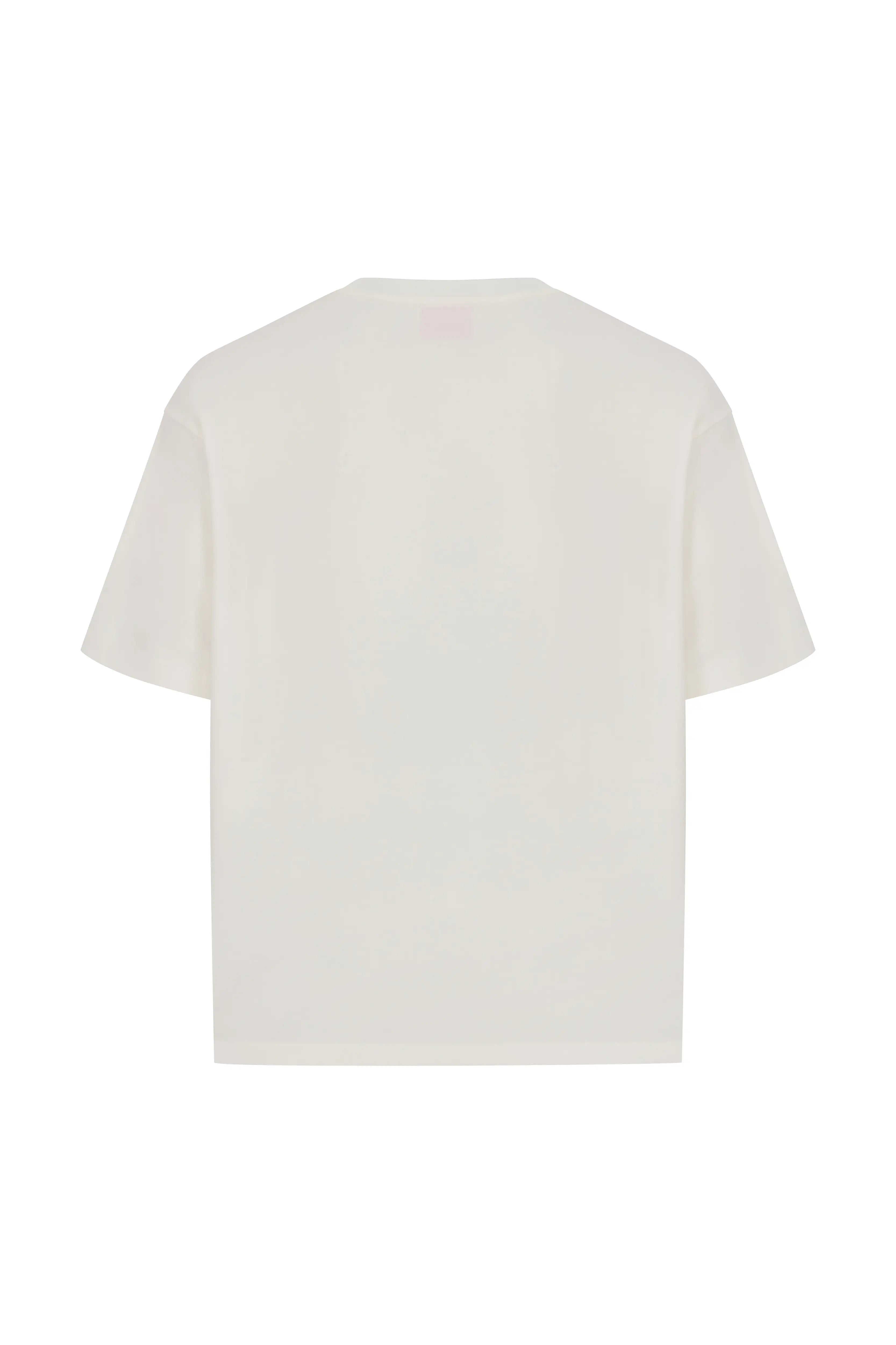 Good Things Take Time Oversize T-Shirt Ekru